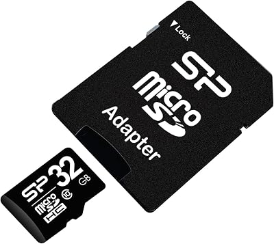Silicon Power 32GB Micro SD Card Class 10 for Smartphone - Read Speed up to