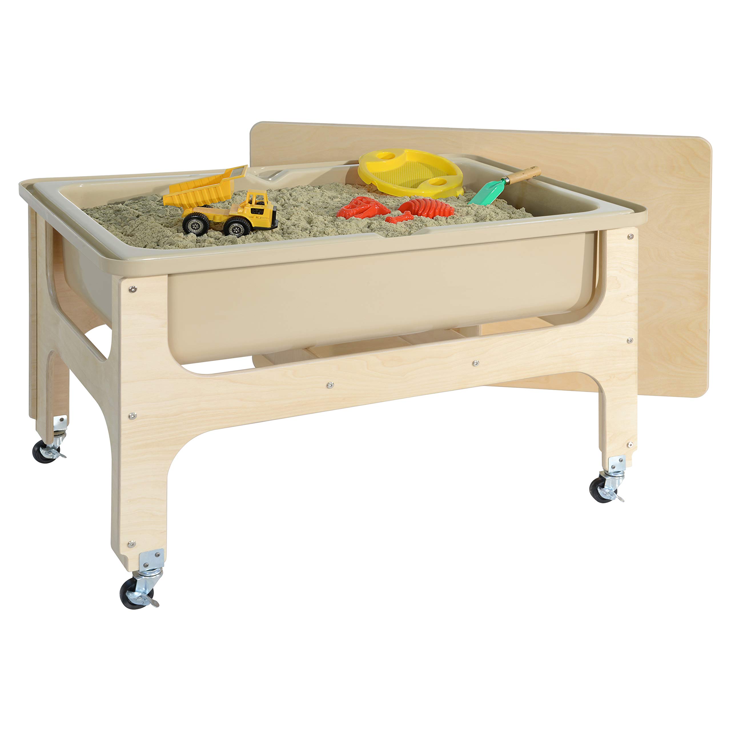Wood Design Multipurpose Sand & Water Sensory Center with Clear 9