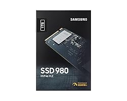 Samsung 980 1TB PCIe 3.0 (up to 3,500 MB/s) NVMe