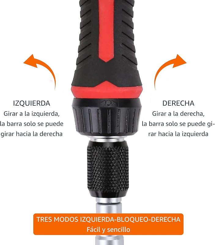 Juego de magnético destornillador de precisión electrónico y carraca de 73 Unidad, magnético, Negro, Rojo, Plateado