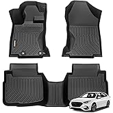 Binmotor-Floor Mats for Subaru Legacy/Outback 2020-2025, 2 Rows All Weather Car Mats, Waterproof TPE Liners for Subaru Legacy Accessories-Black