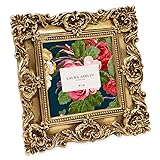 Laura Ashley 4x4 Gold Ornate Textured Hand-Crafted