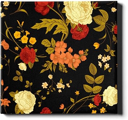 Arte decorativo de pared para baño 20 x 24 pulgadas （50x60 cm） Rojo