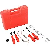 DASBET 8PCS Drum Brake Tool Kit Brake Spoon Set | with Drum Brake Spring Pliers, Professional Brake Drum Tool Kit Brake Spring Installer Remover Plier Tools Set