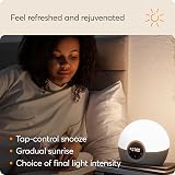 Lumie Bodyclock Spark 100 Wake-Up Light Alarm Clock White Off-White view 6