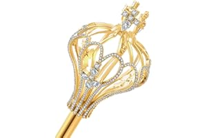 JamingHG Royal Cross Christmas Scepter Magic Party Wand Pageant