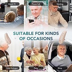 OTC Hearing Aids for Seniors, Rechargeable Hearing