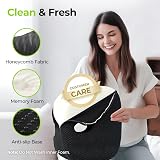 AUVON Donut Pillow Seat Cushion Memory Foam for Hemorrhoids Coccyx Tailbone Pain view 7