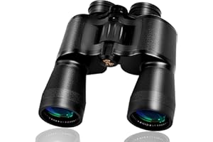 Bwrethay 20x50 HD Binoculars for Adults High Powered Compact Professional/Waterproof Binoculars Durable & Clear BAK4 Prism FMC Lens,Hunting Binoculars for Adults Bird Watching Travel Outdoor Sports