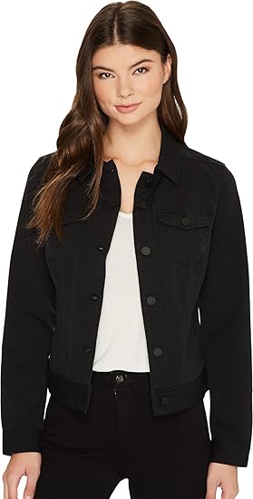 liverpool black denim jacket