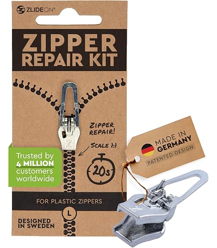 Amazon.com: Zlideon Zipper Repair Kit for Waterproof Zippers