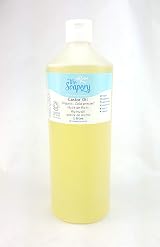 The Soapery Organic Castor Oil Cold Pressed 1 L Pure 100%