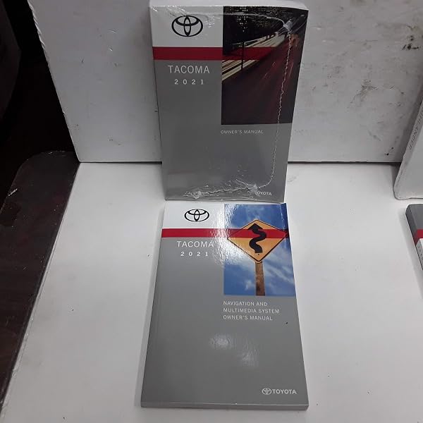 2021 Toyota Tacoma Owners Manual: Toyota Motors: Amazon.com: Books