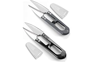 HAN-LBG 2 Pcs Bonsai Pruning Scissors for plants, Mini plant trimmers & Sewing Snips for Bud Leaves Flowers Stitch Embroidery Knitting DIY Crafts