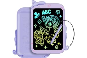 10 inch LCD Writing Tablet for Kids, Drawing Pad, Colorful Eye Protection Drawing Board with Lock & Erase Function, Birthday 