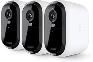 Arlo Essential XL Security Camera 2K | Indoor - Outdoor | 2nd Gen | 4X Longer Battery | Wire-Free with Spotlight, 2-Way Audio