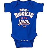 Smack Apparel New York Baseball Fans. Rookie of The Year Royal Onesie or Toddler Tee (NB-4T)