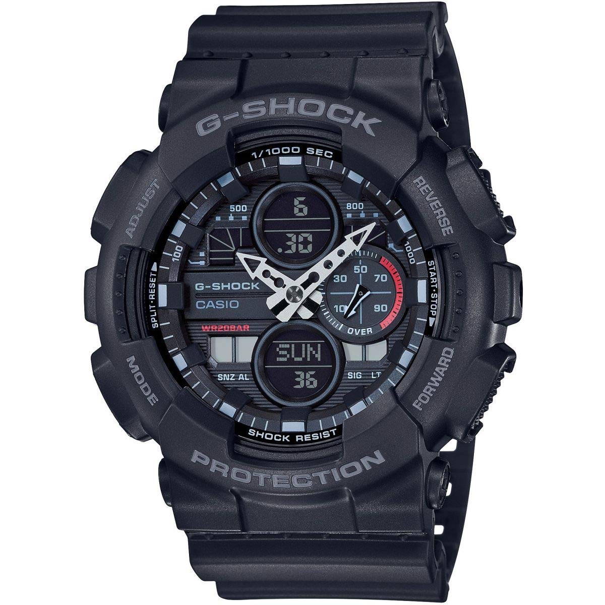 Casio Casio Men's Analogue Digital Quartz Watch, with Plastic Strap