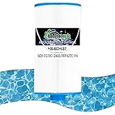 HANXER® PFF42TC-P4 Spa Filter Cartridge Replaces for Watkins 303279, 5CH-37, 78460, FC-2402, SD-01322, LSX1057, Lifesmart, Freeflow, AquaTerra Hot Tub Filter, 40 sq.ft, 1 Pack