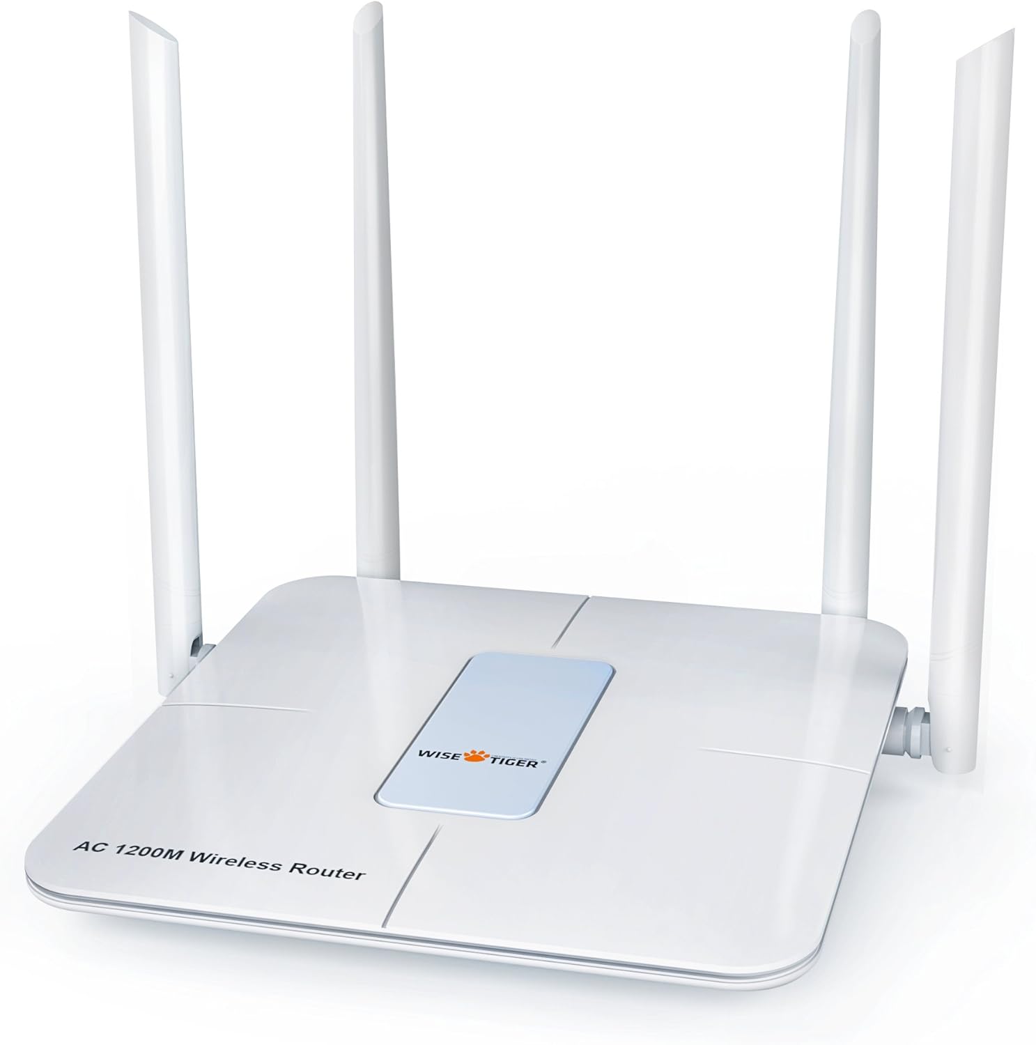 WISE TIGER Ac WiFi Router Extender Combo 1200Mbps Long Range Internet Router Extended Pro with 4 LAN Ports Fast Setup Just 3 Minutes