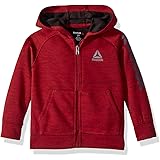 Reebok Boys' Sporty Double Knit Zip-up Hooded Jacket