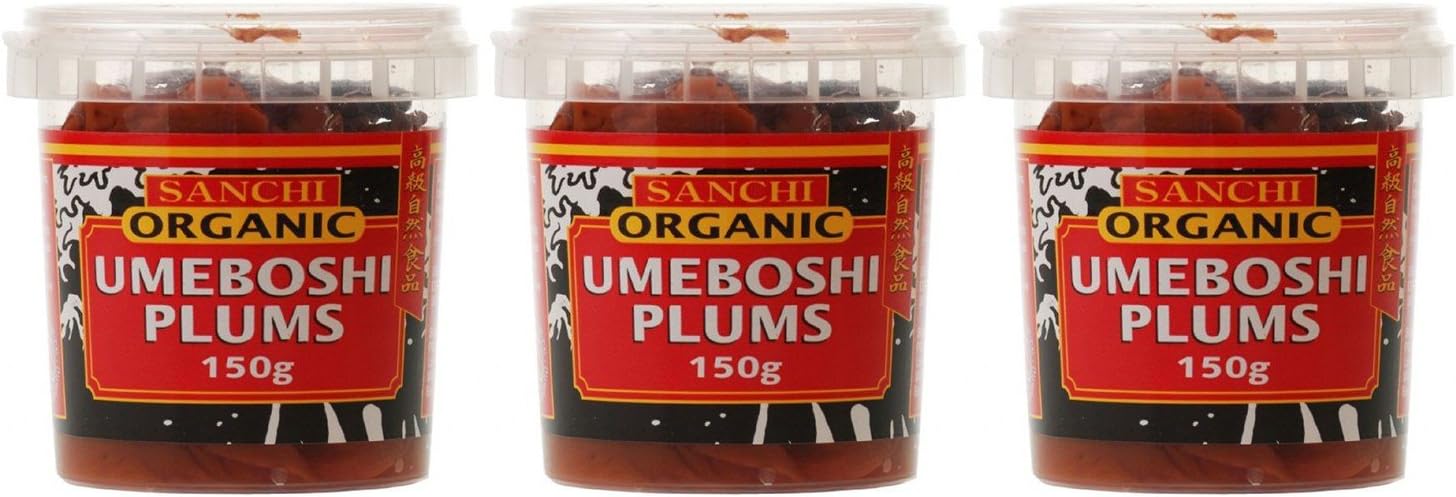 (3 PACK) - Sanchi - Org Umeboshi Plums | 150g | 3 PACK BUNDLE