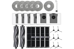 Klypticfit 24 Pcs Replacement Parts for Dreame L10s Ultra Gen 2/L10s Pro Ultra Heat/X30 Ultra/L40s Ultra AE/L40s Ultra CE/Rep