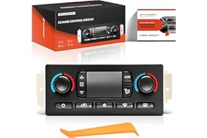A-Premium Automatic Climate Control Module A/C & Heater Control Panel Compatible with Chevy, GMC & Cadillac - 2005 2006 2007 