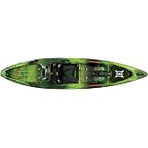 Perception Pescador Pro 12 | Sit on Top Fishing Kayak with Adjustable Lawn Chair Seat | Large Front and Rear Storage | 12