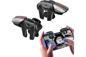 2pcs Mobile Game Trigger - 4 Output Heads Mobile Phone Game Joysticks | Sensitive Controller Joysticks Plug and Play Game Tri