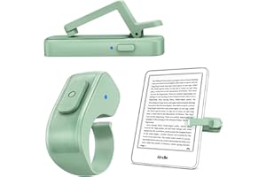 DATAFY [Case-Friendly] Remote Control Page Turner Ring for Kindle Paperwhite Oasis Scribe Kobo eReaders, Camera Camcorder Rem