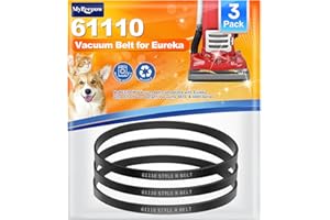 MyKEEPOW 61110 Vacuum Belt for Eureka Boss SmartVac 4870 4872 4874 4875 4880 4885 Series, Replace Part 61110, 61110A, 61110B, 61110C, 3 Pack