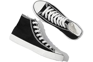 yageyan Womens High Top Canvas Sneakers Lace up Fashion Shoes for Women Casual Classic