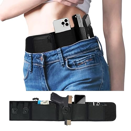 Crienten Belly Band Holster for Concealed Carry, Concealment Gun