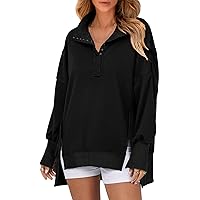 Amazon.com: Zukela Black Sweatshirt for Womens Pullover Crew
