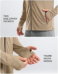 G Gradual Men's UPF 50+ Sun Protection Hoodie