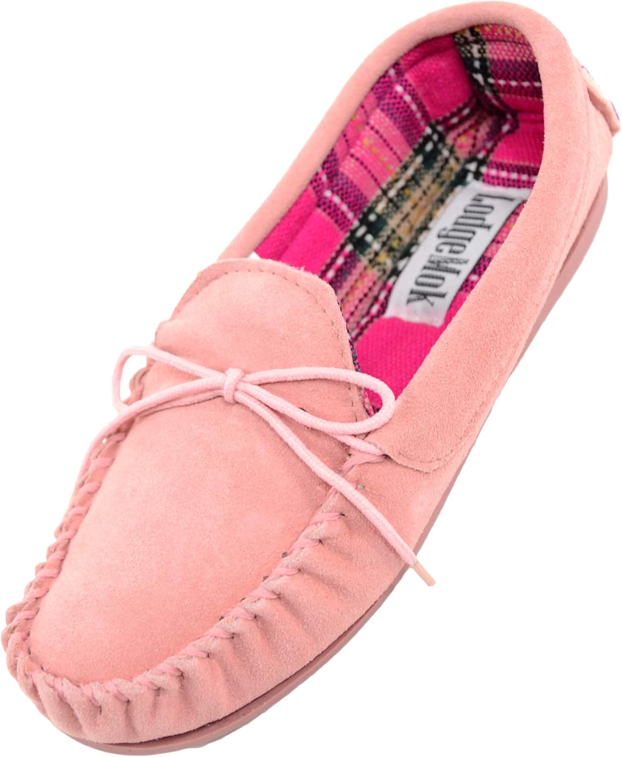 ladies leather moccasin slippers
