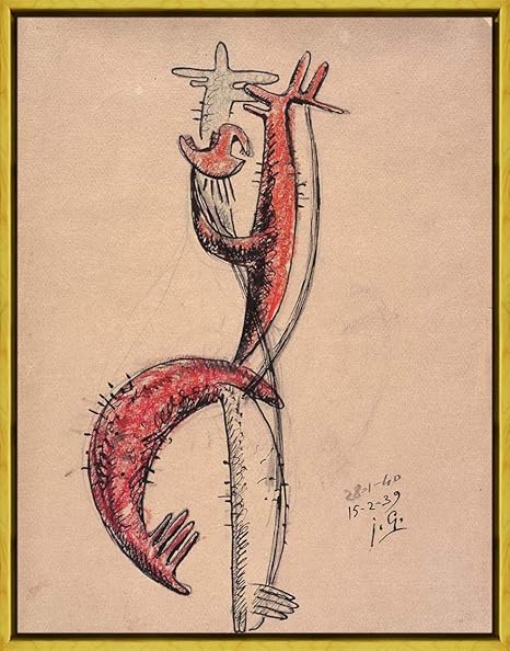 Amazon Co Jp Julio Gonzalez フレーム ジクレー キャンバスに印刷 有名な絵画 美術品 ポスター 再生 壁の装飾 ハングする準備ができて キャラクターの抽象的なダンスキャラクターの抽象的なダンス Xlk ホーム キッチン