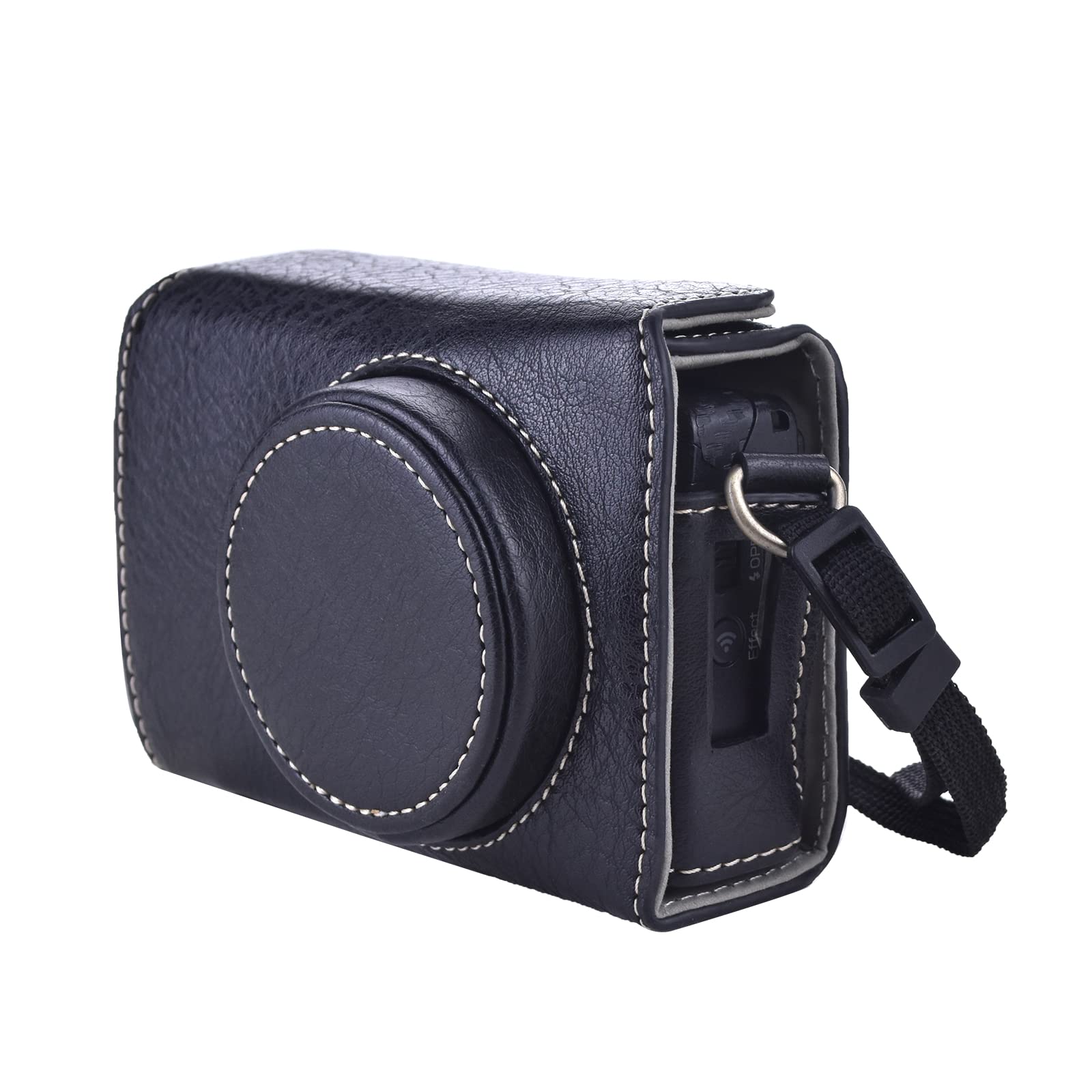 MUZIRI KINOKOO Protective Camera Case PU Leather Comaptible for GR II Digital Camera - Black
