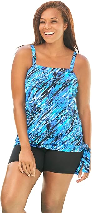 plus swim tankini