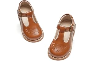 Kiderence Girls Flat Dress Shoes School Oxfords Marry Jane (Toddler/Little Kids)