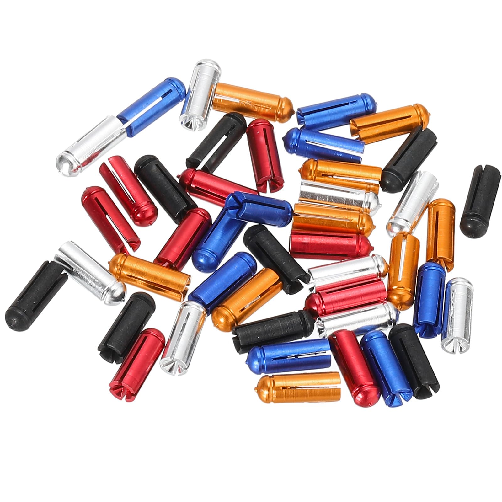 PATIKIL Dart Flight Wing Savers Protectors, 45 Pack Aluminum Dart Wing Corrector Fixed 90 Degrees Professional Competition Dart Accessories for Enhanced Durability, 5 Colors