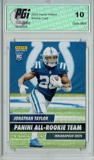 Amazon Jonathan Taylor 2020 Panini ART 2 All Rookie Team 1 Of 648 