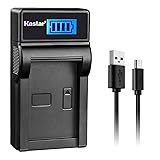 Kastar Slim LCD Charger for Kodak KLIC-7001 and