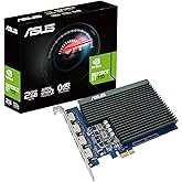 ASUS NVIDIA GeForce GT 730 Graphics Card (PCIe 2.0, 2GB GDDR5 Memory, 4X HDMI Ports, Single-Slot Design, Passive Cooling)