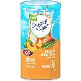 Crystal Light Peach Tea Drink Mix (16 Pitcher Packets, 4 Canisters of 4)