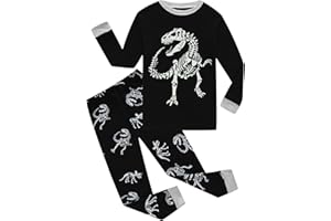 Family Feeling Little Boys Pajamas Sets 100% Cotton Long sleeve Pjs