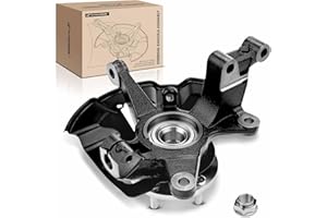 A-Premium Front Left Steering Knuckle & Wheel Bearing Hub Assembly Compatible with Mazda CX-7 2007-2012, CX-9 2007-2015, Driver Side
