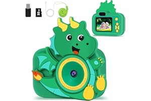 LRJRIZZO Kids Camera Toys for Boys Age 3-9，Camera for Kids Toddler Camera Kid Camera HD Digital Video Cameras for Kids Toddler Camera 3 Year Old Kids Digital Camera Christmas Birthday Toddler Boy Toys