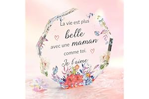 Mother's Day and Birthday Gifts for Mom - Cadeau De Maman, Best Mom Presents, New Mom Gift, Maman Cadeau